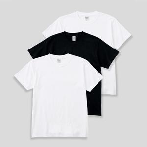 [3PACK] 14수 7.4oz 헤비웨이트 라운드 오버핏 무지 반팔 티셔츠