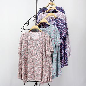 여성 냉감 반팔7부상하세트 [JB8647] 홈웨어 여자잠옷,이지웨어,여름잠옷,엄마잠옷