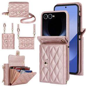 갤럭시Z플립7 제트지 힌지보호 카드지갑 크로스백 가죽 케이스