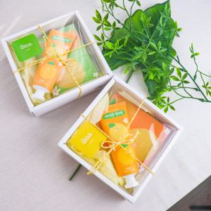 풋귤 핸드크림 메모지 세트 제주여행 선물 떡메모지 핸드크림동백향 떡메모지 선물세트 여행선물