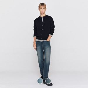 115941 MW 스탠다드 슬림핏 워싱 데님