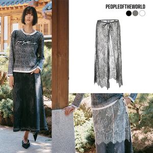 레이스 랩스커트 3종 컬렉션