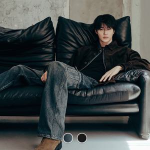 115945 변우석 MW 카고 와이드핏 데님