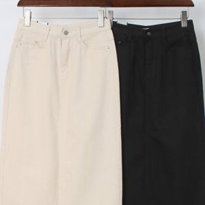 H라인 베이직 롱스커트 309P365S 빅사이즈 여성 509