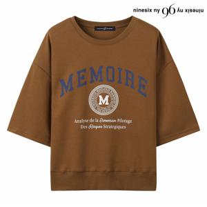 정상가:59,000원 ㅣ 레터링 라운드넥 맨투맨 반팔 티셔츠 (NP3LW011L0)