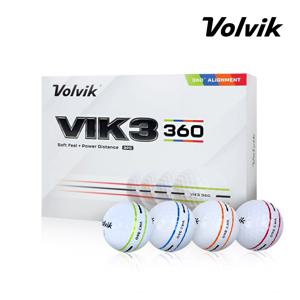 정품] VIK3 빅3 360 골프공 3피스