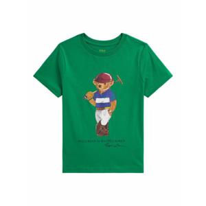 폴로 랄프로렌 키즈 그린 GOLF BEAR 반팔 티셔츠 322A96607K_001CR25BEARCRUISEGREEN