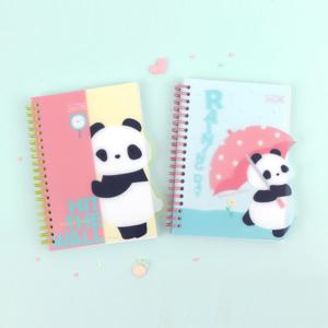 파오랑 팬더 판다 귀여운 동물 도무송 pp노트(80매) (2 option)