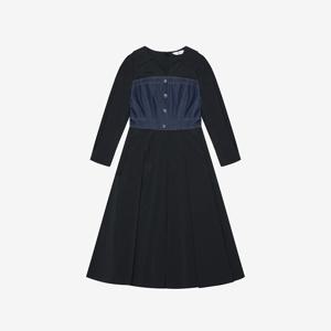 [정상가439,000원]데님배색롱원피스BLOAI2506