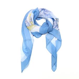 [최초가 59,000원]칼린 하바나플라워 정사각 실크 스카프 S7019S007