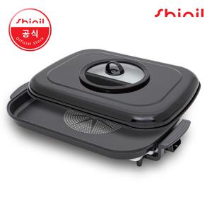 SHINIL 대형 전기팬 잔치팬 SPP-H261WS 국산 사각 전기후라이팬