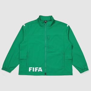 벤틸레이션 웜업 바람막이 그린