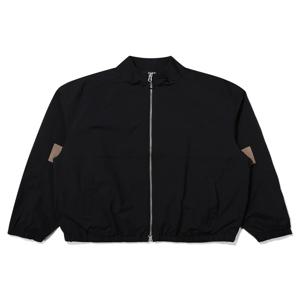 우븐 트랙 자켓 블랙