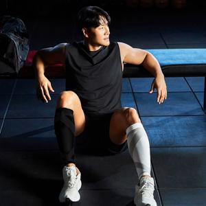 카프슬리브 2세트 종아리압박밴드 스포츠 러닝 마라톤 크로스핏 등산