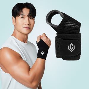 손목 보호대 밴드 스트랩 아대 임산부 손목터널증후군 스포츠 헬스 블랙