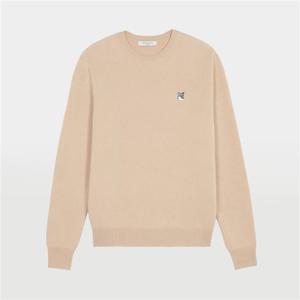 폭스 헤드 패치 남녀공용 니트 JM00516KT1006 P220