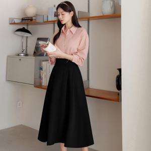 (~XXL까지) 모이 카라 퍼프소매 셔츠 블라우스 봄 가을 만능코디 하객룩 오피스룩 모임룩 격식룩 빅사이즈