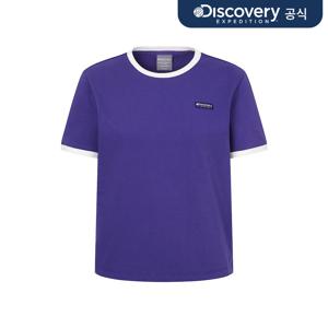 프레시벤트 여성 링거 반팔티셔츠 (PURPLE)  DWRS95053-PPS