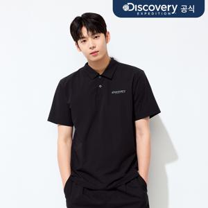 프레시벤트 남성 우븐 카라티 (BLACK)