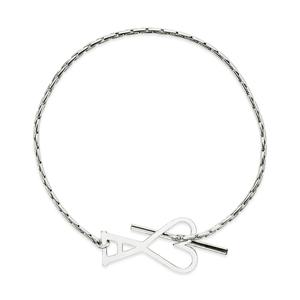 AMI UJW917 361 900  드 꾀흐 하트 로고 팔찌