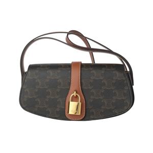 [중고명품]  10I592DQ2 트리오페 트리옹프 타부 스트랩 클러치 숄더백 35439