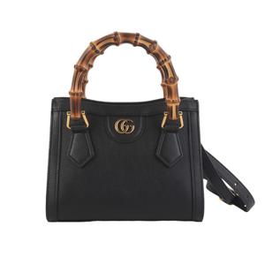 [중고명품]  655661 다이애나 미니 뱀부 탑핸들 크로스백 B7207 1