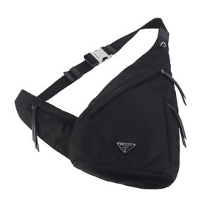 [중고명품]  2VZ092 리나일론 삼각로고 슬링백 크로스백 36136 1