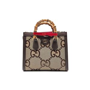 [중고명품]  다이애나 뱀부 토트백 스몰 660195 L683757