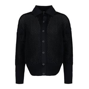 씨에프씨엘 남성 라티스 스탠드 카라 블루종 CF009KC050 BLACK