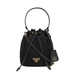 1BE067 RV44 F0002 리에디션 1978 리나일론 트라이앵글 로고 미니 버킷 숄더백