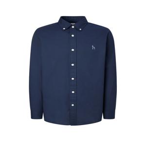 남성 [[25SS]] WHSH5A202N2 [스테디셀러] 네이비 버튼다운 면 긴팔캐주얼셔츠