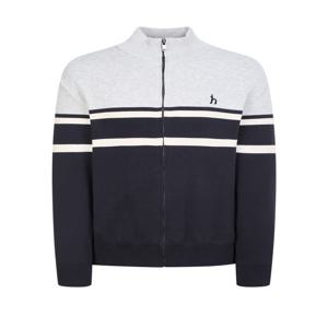 남성 [[26SS]] HZSW6A102N2 면 컬러 배색 집업