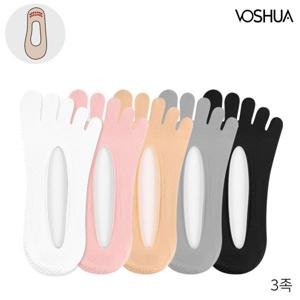 [보슈아]Dy 여성 QDA 스판 발가락덧신3족 망사 여름덧신
