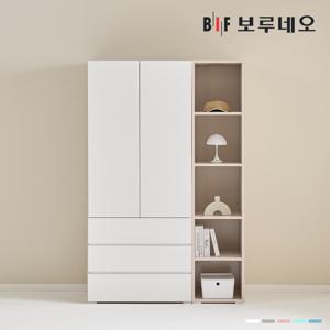 [착불]  비긴 1200 E세트 옷장 이불장 미니 아이 작은방 원룸 슬림