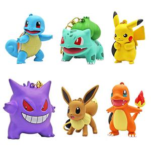 포켓몬 피규어 피카츄 키링 열쇠고리 가방걸이