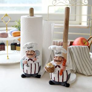 덴마크 주방장 아저씨 키친타올 홀더 1P 랩걸이 소품 키친타올거치대 키친타올홀더