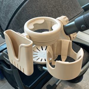 루넬 3in1 유모차 확장형 컵홀더 핸드폰 젖병 거치대 유모차홀더 악세사리 360도회전