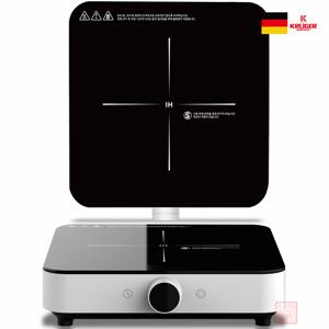 1구 IH 인덕션 전기레인지 2000W고속가열 9단계온도조절 전기렌지 전기랜지