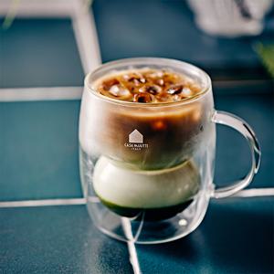 비키니(300ml) 이중유리 내열유리컵2P