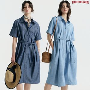 25SS 여성 데님 루즈핏 원피스 2종 택1