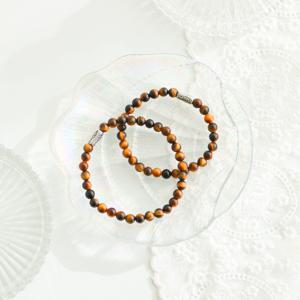 행운 물고기 빈티지 AAA호안석 원석팔찌 6mm 시험 합격 재물운 부적 팔찌