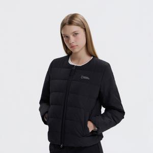 [택가 169,000원] N254WDW920 여성 헤론 U넥 경량 구스다운 점퍼 BLACK