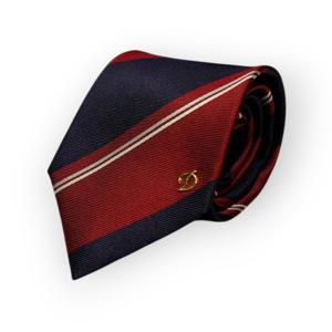 [롯데백화점](셔츠)]레드 블럭스트라이프 8cm 기본넥타이 TE5FM61KA011TRD