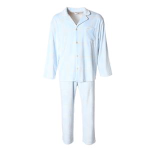 휠라언더웨어 극세사 체크나염 남성파자마세트 PJF6643MM