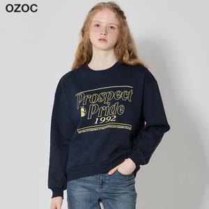 (OZOC)] 레터링 맨투맨 티셔츠 (택가격: 62000원)