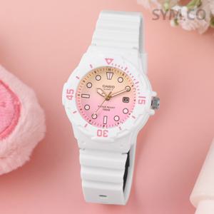 LRW-200H-4E2 회전베젤 어린이 아동 학생 캐쥬얼 여자 우레탄 시계 d