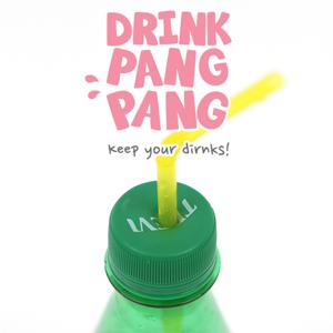 [빨대100개포함] 드링크팡팡 뚜껑펀치