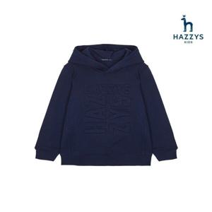 HAZZYS 레터링 후드티(HPW10TH14M_NV)