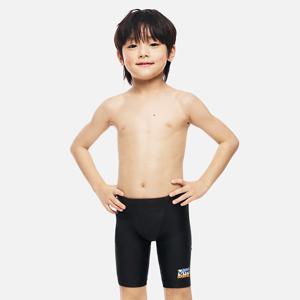 남아 웨이브돌핀 4부 재머 수영복 블랙 (B6SKSMS301BLK)