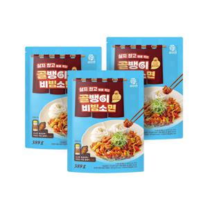 세이면 삶지 않고 바로 먹는 골뱅이 비빔소면 x 3개입